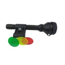 LINTERNA DE CAZA RECARGABLE UN TOQUE 10W FOCO VARIOS COLORES