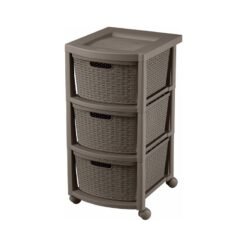 Art. 9832-9833 Cajonero Rattan 3 Gajones