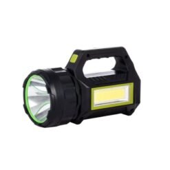 FAROL + ILUMINADOR CON LUZ ROJA, RECARGABLE SOLAR Y USB.
